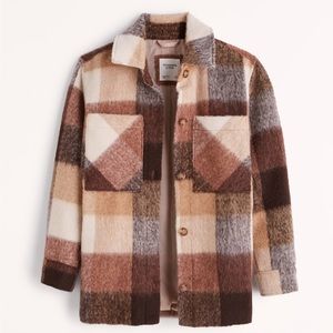 Abercrombie and Fitch Cozy Shirt Jacket